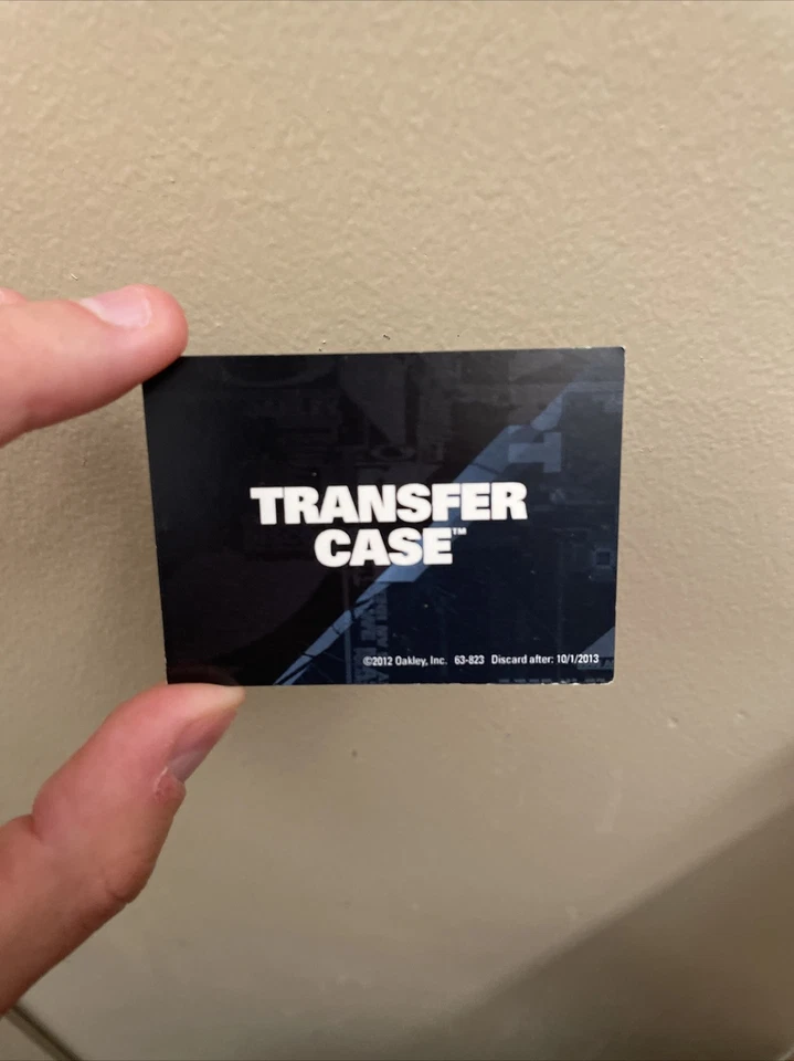 Tarjeta Pop Estuche de Transferencia Oakley  Foto 1 de 1