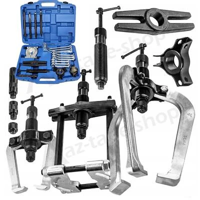 VICHIRSKIT Hydraulic Gear Bearing Puller Set 4" 6" 8" 3&2 Leg Internal External Tool Kit