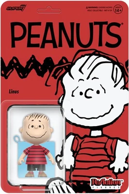 Super7 - Peanuts - ReAction Figures Wv8 - Linus [New Toy] Action Figure