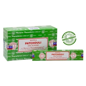 Encens PATCHOULI Satya 3 Boites de 15 Grammes Nag Champa - Picture 1 of 2