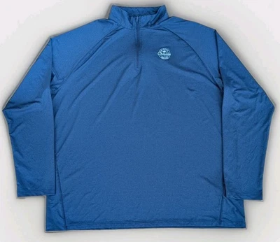 Pullover de rendimiento azul XL Disney Cruise Line DCL para hombre 1/4 cremallera UPF 50+ Foto 1 de 4