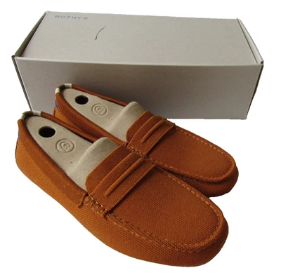 Zapatos mocasines Rothy's The Driver ámbar coñac para conducir 8 Foto 1 de 4