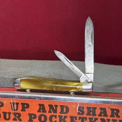 Robeson Shuredge Rochester, NY 2 hojas Dogleg Gold Pyremite. 82688 Foto 1 de 4