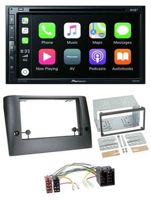 Pioneer DVD 2DIN MP3 DAB Bluetooth USB Autoradio für Fiat Stilo (ab 2005) - Bild 1 von 4