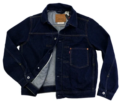 Levi's Type 1 Denim Jacket Selvedge Trucker 100% Cotton Men's XL One Premium - Image 1 of 4