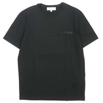Salvatore Ferragamo Camiseta Perforada Gancini Cuero Ribete Gris Oscuro Para Hombre M Foto 1 de 4