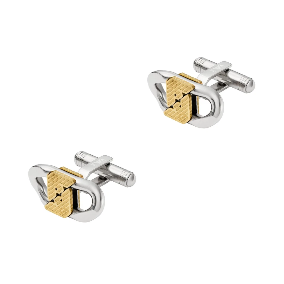 Gemelli Uomo EMPORIO ARMANI EGS3184040 Acciaio Inossidabile Gold Dorato Foto 1 de 2