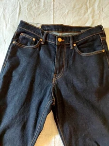 H&M SKINNY COUPE MOULANTE & DENIM Blue Jeans – Boys Size 33/32 Previously Owned - Picture 1 of 4