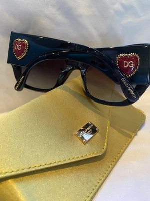 Dolce & Gabbana 4349 Heart Sunglasses - Image 1 of 4