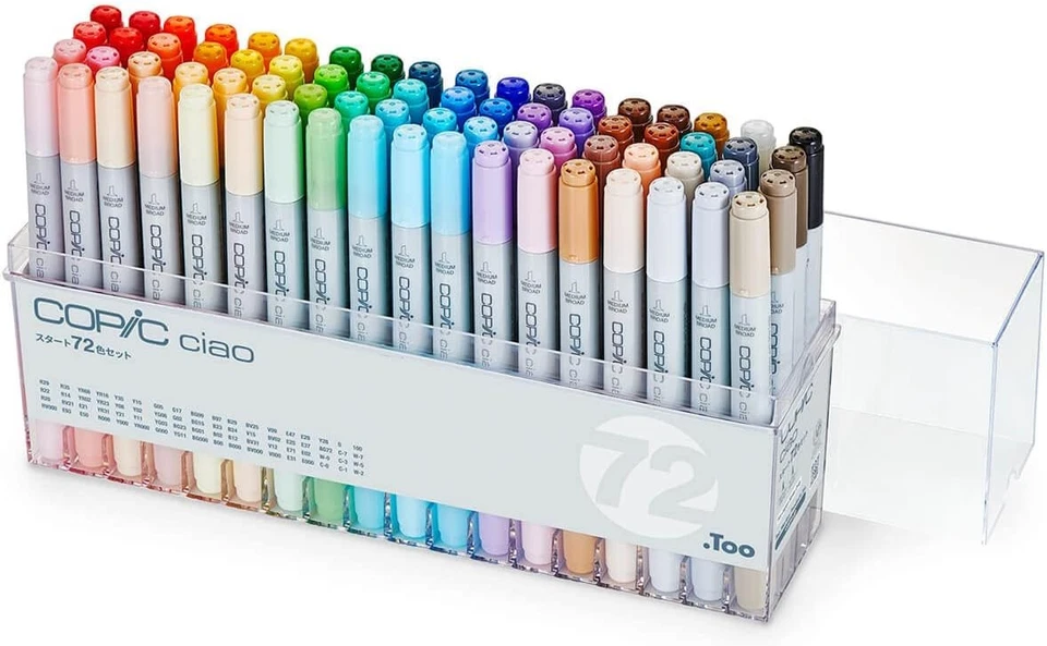 Copic Chao Start 72 Color Set Brand New - image 1 of 1