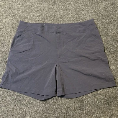 Pantalones Cortos Columbia Omni-Shade Para Mujer Talla 18 6L 50 Protección Upf Corte Pantalones Cortos Azul Foto 1 de 4