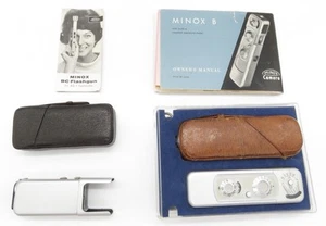 Minox B Vintage Spy Camera w/ Flash Unit And Original Boxes - Picture 1 of 9