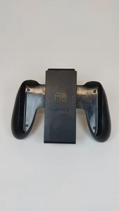 Nintendo Switch Joy Con Grip Black Controller (HAC-011) OEM Official. - Picture 1 of 11