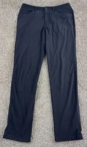 Lululemon Pants Men's 32 (33x32) Black ABC Classic Fit 5 Pocket Warpstreme - Picture 1 of 11