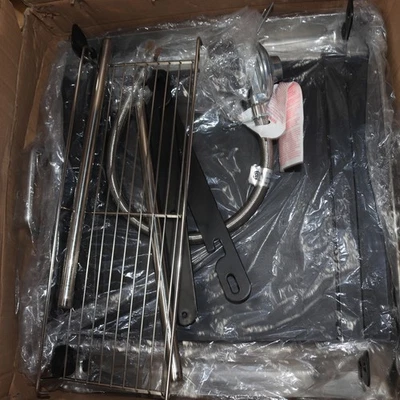 Barton 2-Burner Portable Outdoor Propane Gas Grill BBQ Station - Hardware Only - Image 1 of 4