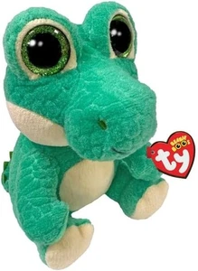 TY BEANIE BOO BABIES ERNIE ALLIGATOR PLUSH SOFT TOY NEW WITH TAGS - Picture 1 of 1