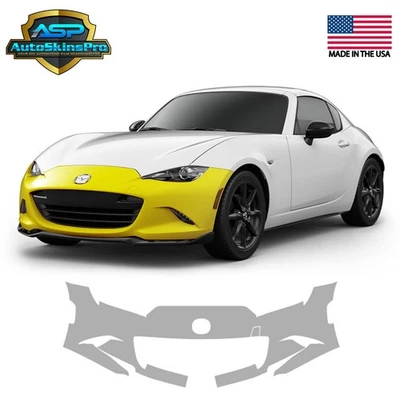 Película de protección de pintura precortada (PPF) para parachoques delantero Mazda MX-5 Miata 2017-2025 Foto 1 de 4