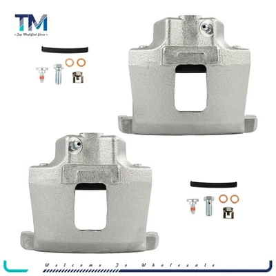Pair Front Brake Calipers For 1979 - 1981 Jeep CJ7 1978 - 1981 AMC Concord - Image 1 of 4