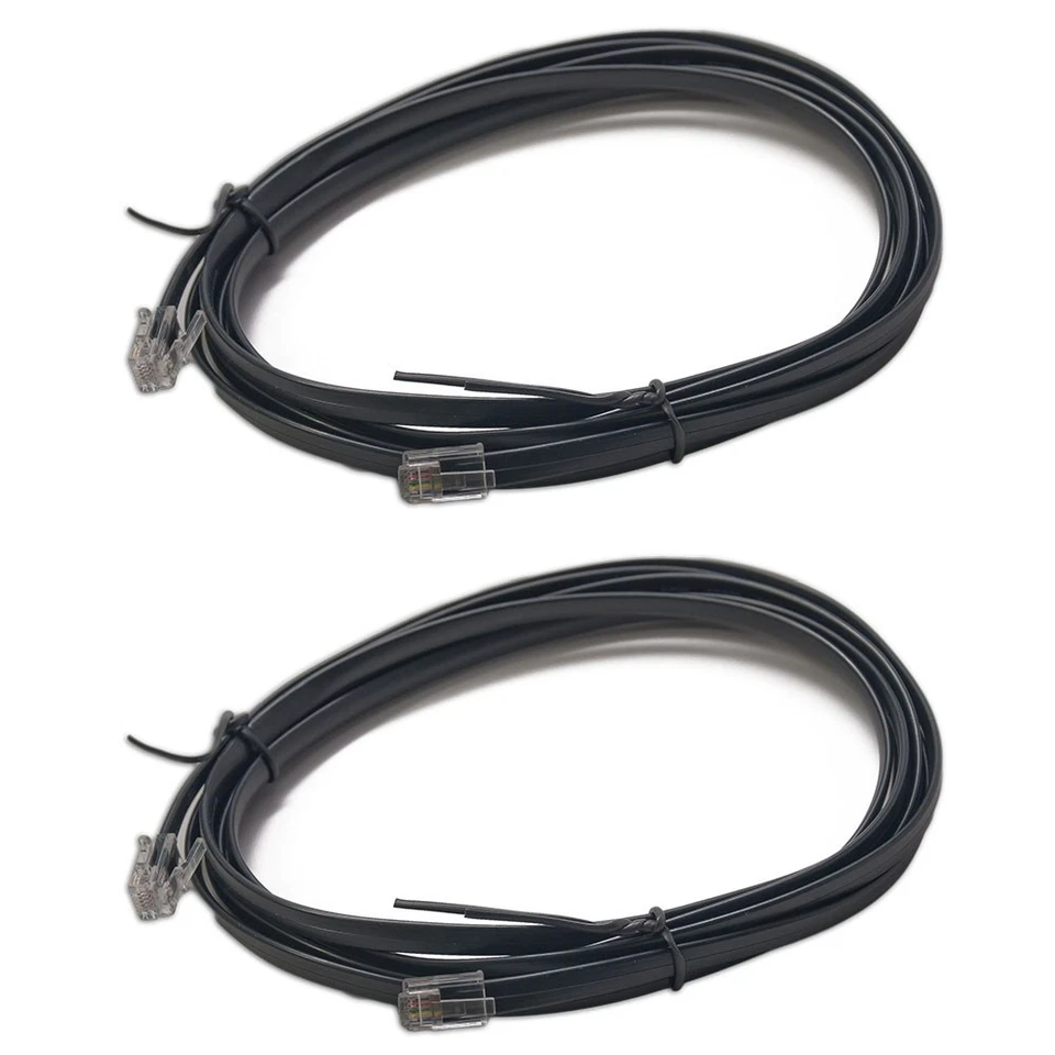 Digitrax LNC82 All Scales 8’ LocoNet Cables (Pack of 2) - Image 1 of 1