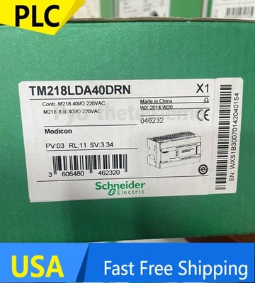 TM218LDA40DRN brand new Schneider programmable module, free shipping - Image 1 of 2