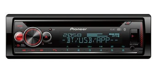 Pioneer DEH-S720DAB Radio per auto Ricevitore multimediale Nero 200 W Bluetooth - Immagine 1 di 1
