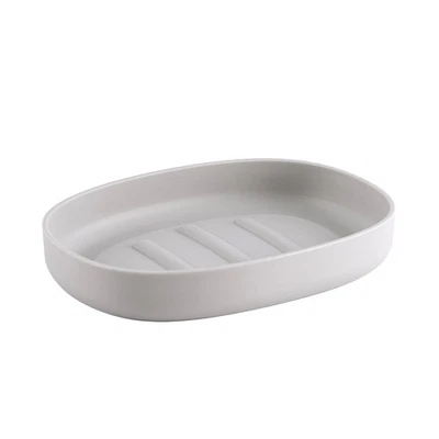 Jabonera de plástico gris New Town - Jabonera Foto 1 de 3