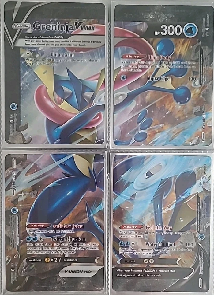 Greninja V-UNION SWSH155 SWSH: Sword & Shield Promo Cards Holo - Image 1 of 1