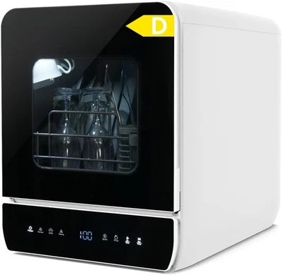 5L Mini Geschirrspüler Spülmaschine Freistehend Tischgeschirrspüler 6 Modi PTC - Bild 1 von 4