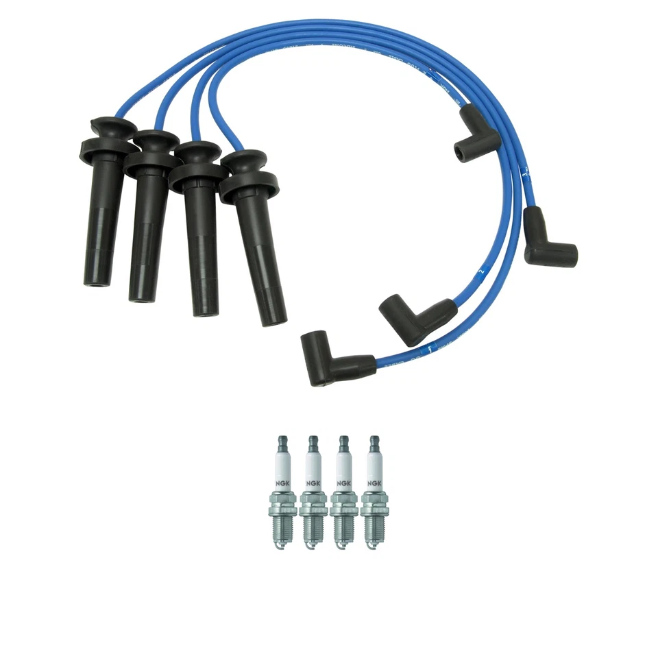 Juego de 4 bujías de níquel NGK de 7 mm para SC2 SL2 SW2 1,9 L L4 DOHC 1994-2002 Foto 1 de 1