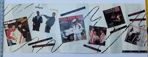 VTG BMG Artist Collection Poster, 12x36 D.J. Jazzy Jeff, Kook Moe Dee, Steady B - Picture 1 of 4