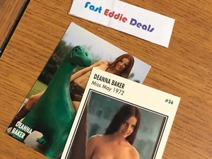 Tarjeta de coleccionista Playboy 1997 Deanna Baker 56 Miss mayo 1972 casi como nueva - Imagen 1 de 1
