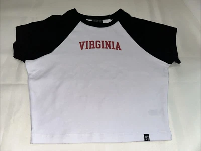 Top corto Hype & Vice mediano Virginia Tech Hokies NUEVO CON DEFECTO Foto 1 de 4