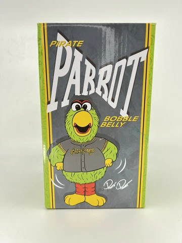 Pittsburgh Pirates Pirates Parrot Bobble Belly SGA 8/19/22 New in Box FREE SHIP Cover