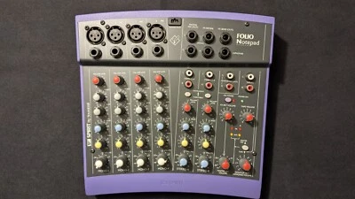 Folio Notepad Analog Mixer Spirit Von Soundcraft - Bild 1 von 4