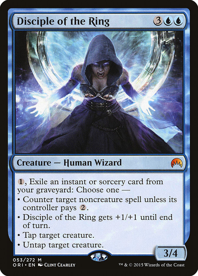 Disciple of the Ring 1x FOIL ORI MTG Magic Origins Mythic MINT blue Disciple of the Ring 1x FOIL ORI MTG Magic Origins Mythic MINT blue