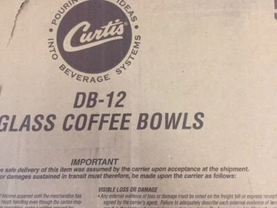 WILBUR CURTIS (CASE OF 3) WILBER CURTIS DB12 REPLACEMENT COFFEE POT - BUY MORE & SAVE 10% !!