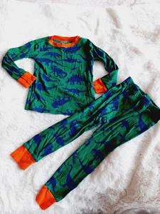 Carters Toddler Sz 2T Dinosaur Pajamas - Picture 1 of 4