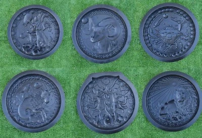Moldes Signos Zodiaco Horóscopo Constelaciones Yeso Hormigón Vendido Set 12 piezas D07 Foto 1 de 4