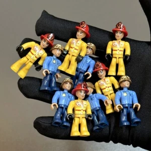 10 PCS CAR WHEELS DRIVER FOR Mega Bloks Construx halo Set building figure toy #n - Picture 1 of 8