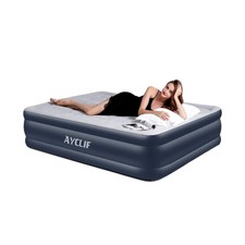 Ayclif Air Mattress, Best Upgraded Inflatable Mattress with Built-in Electric.