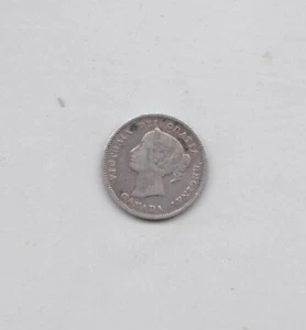 1901 VICTORIA KANADA .925 SILBER FÜNF CENT MÜNZE SEHR SCHÖN KOSTENLOSER VERSAND!! - Bild 1 von 2