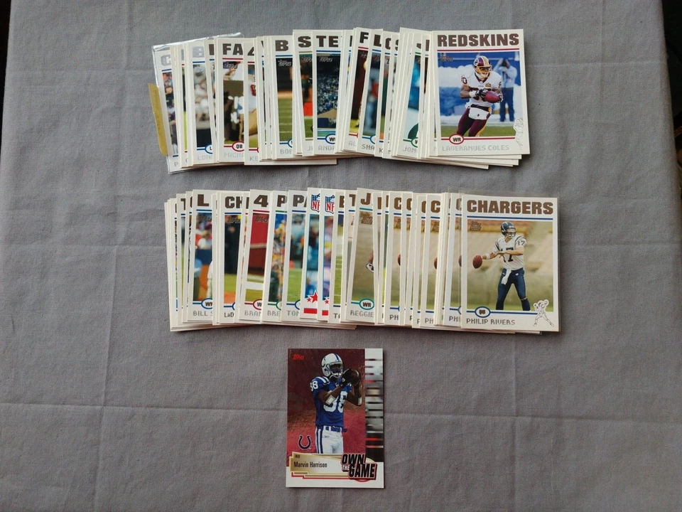 2004 Topps Football Base and Inserts - - - Pick A Card - - - Complete a Set - Image 1 of 1
