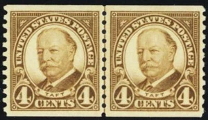 687, Mint NH 4¢ XF/Superb Coil Line Pair - PSE Graded 95 * Stuart Katz - Picture 1 of 2