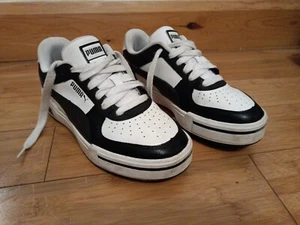 Puma CL Pro Classic Black & White Trainers UK 4.5 - Picture 1 of 16