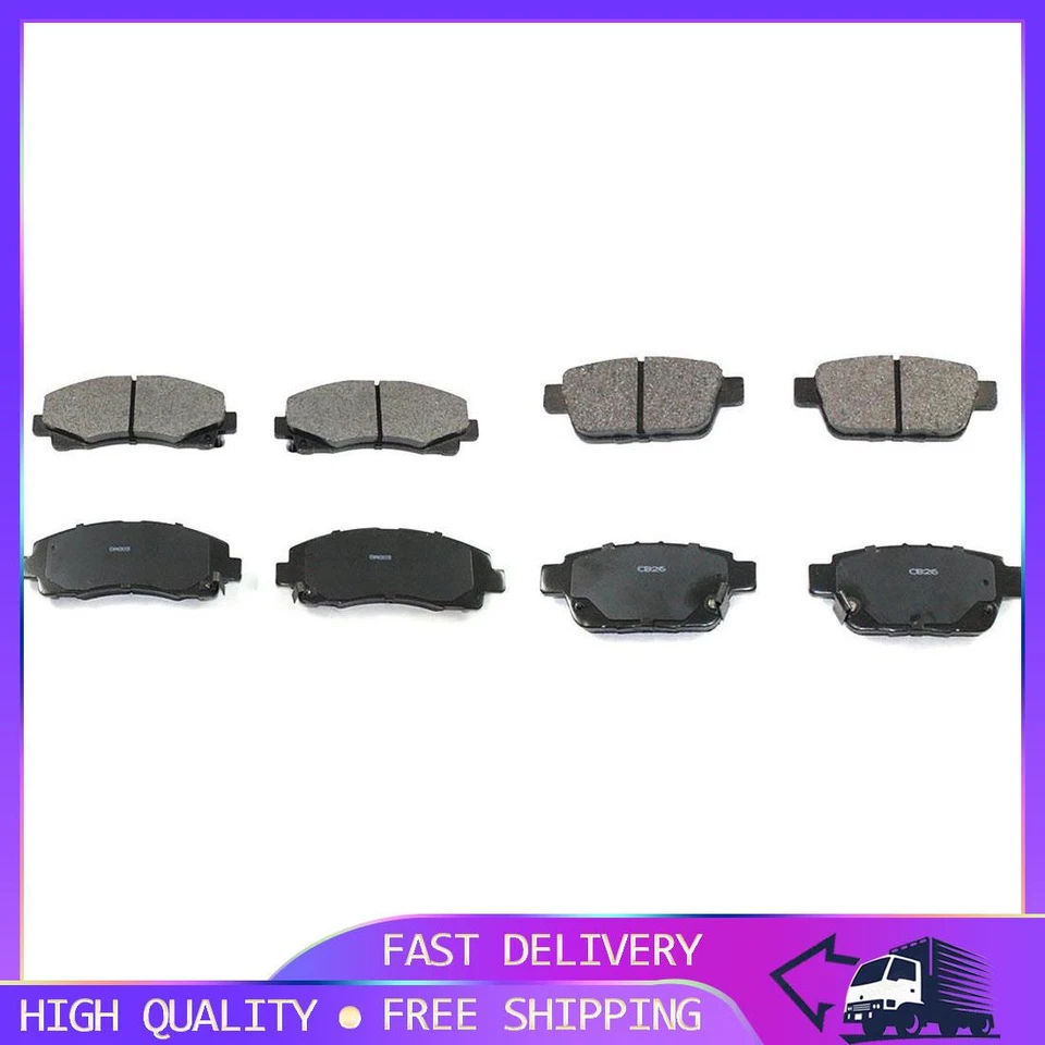 Pastillas de freno DuraGo para Honda Ridgeline 2011 2010 2009 2008 2007 2006 Foto 1 de 1