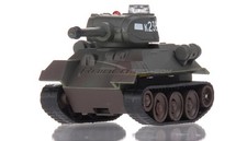 Miniature Infra-Red Control Interactive Russian T34 Battle Tank