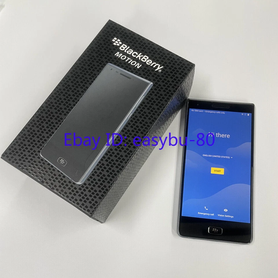 BlackBerry Motion - 32 GB - Black (Unlocked)