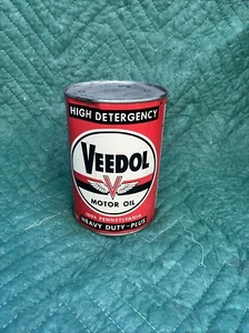NOS Full Veedol Motoröl Dose Quart 100 % Pennsylvania B - Bild 1 von 6