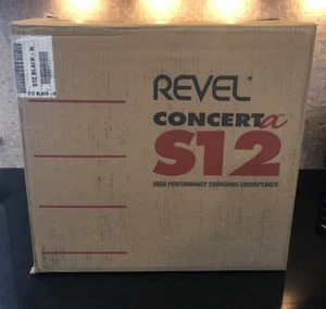 Revel Concerta S12 High Performance Surround Lautsprecher Open Box - Bild 1 von 10