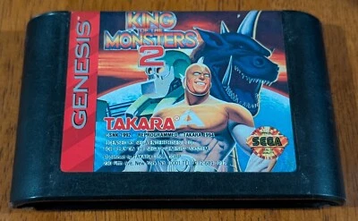 Sega Genesis King of the Monsters 2 1994, Takara, cartucho *solo*  Foto 1 de 3